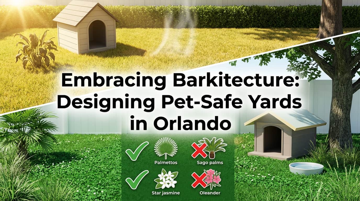 Pet-Safe Yard Design in Orlando: The Barkitecture Guide