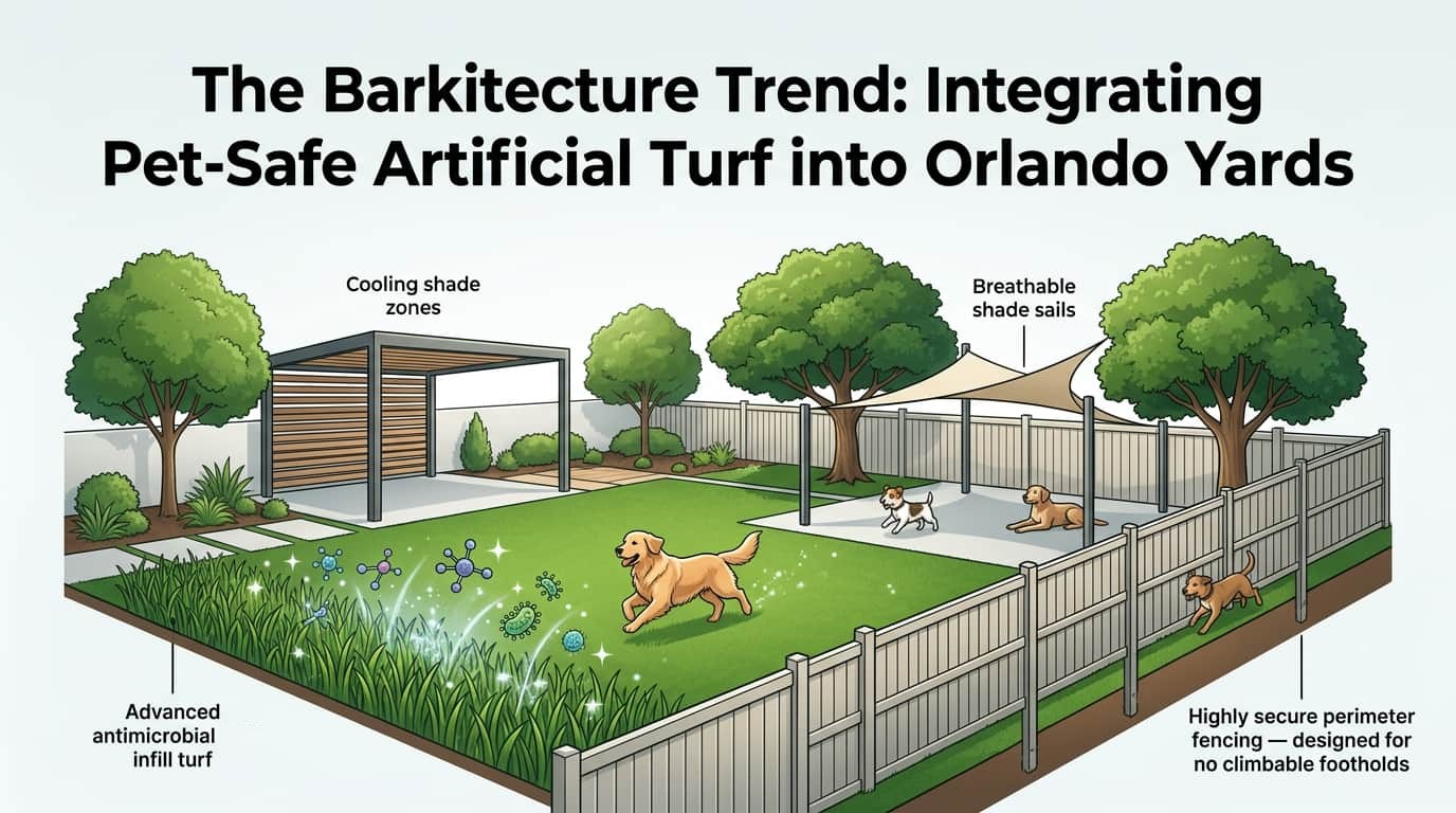 Orlando Barkitecture: Pet-Safe Artificial Turf for Your Yard