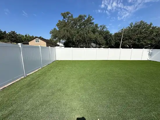 Residential fence installation in Central Florida