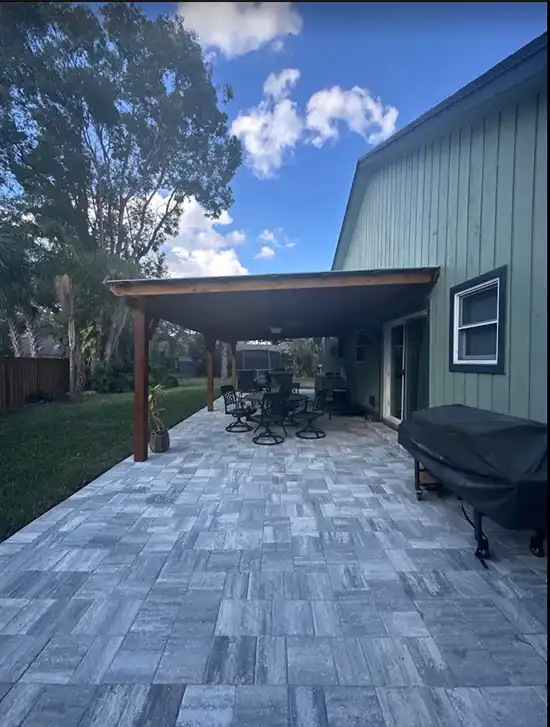 Backyard pergola design and installation