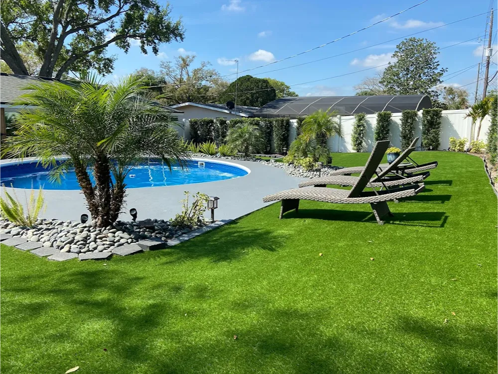 Landscape Design and Fake Grass in St Petersburg, FL