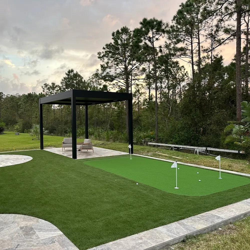 Putting Green and Pavers in Sarasota, FL