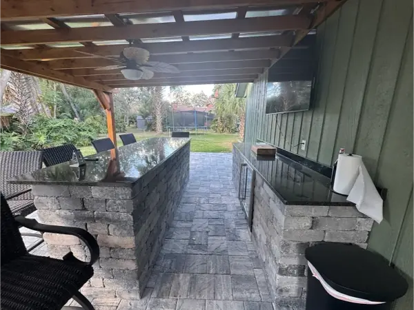 Hardscape and Pergola Install in Tampa