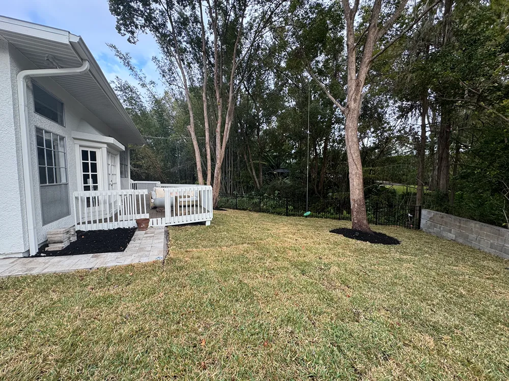 Landscape Design, Walkway and Fence Installation in Sarasota, FL