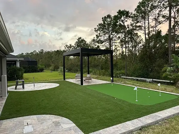 New landscaping and lawn at a Riverview, Florida home