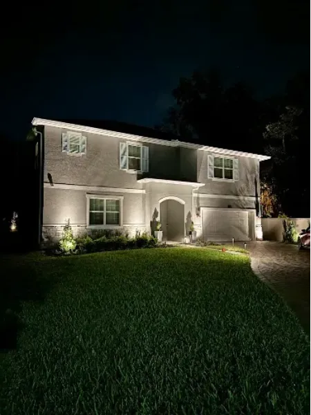 Landscape Design & Lighting Project in Orlando, FL