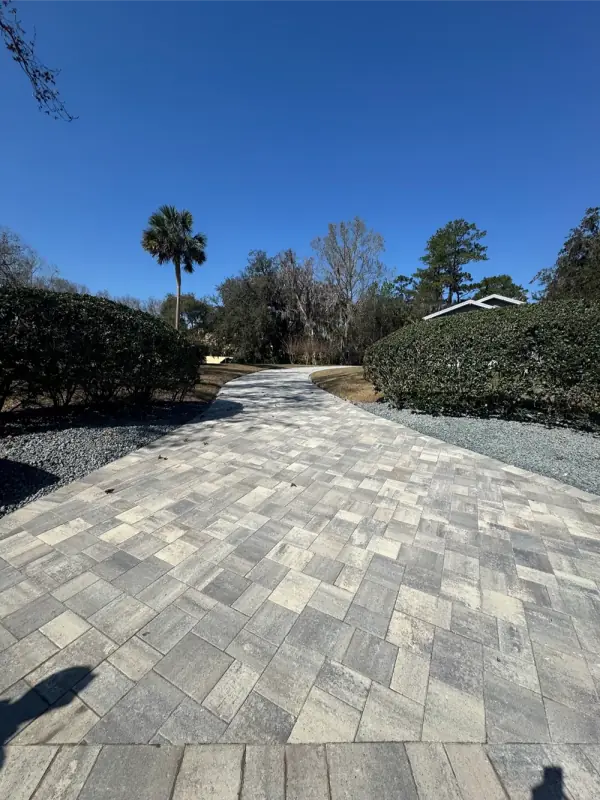 Paver Driveway Installation in Tampa
