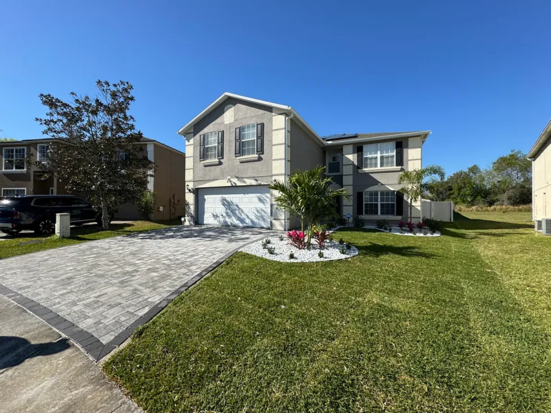 Front Yard and Paver Project in Orlando, FL