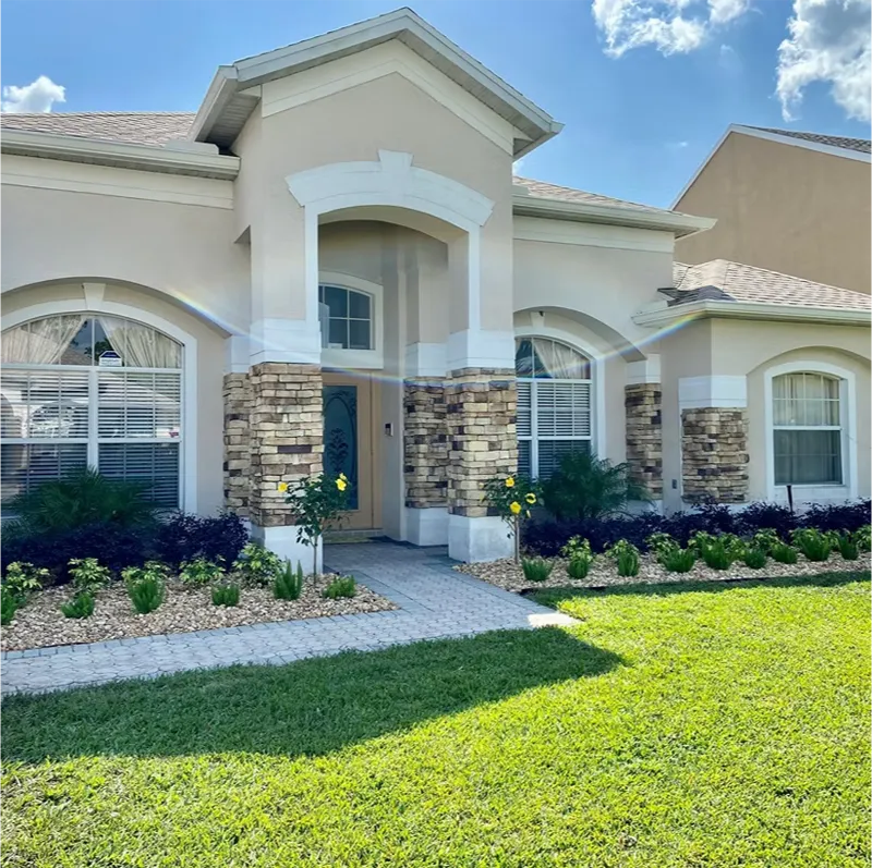 Plant Design and Walkway Project in Melbourne, FL