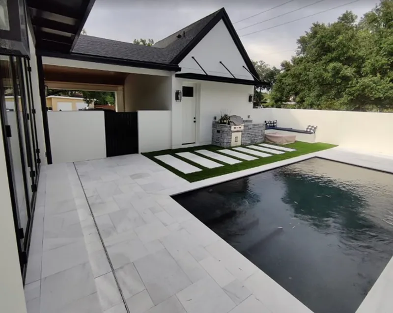 Sod Landscape Design & Hardscape in Tampa, FL