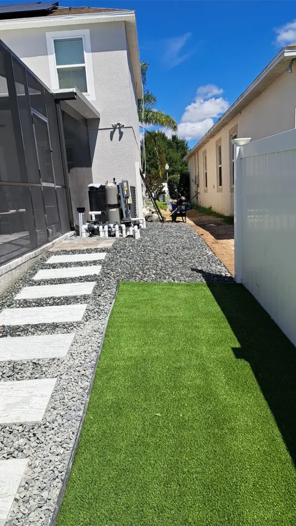 Turf and Fence Installation in Sarasota