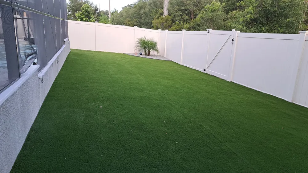 Turf and Fence Installation in Sarasota