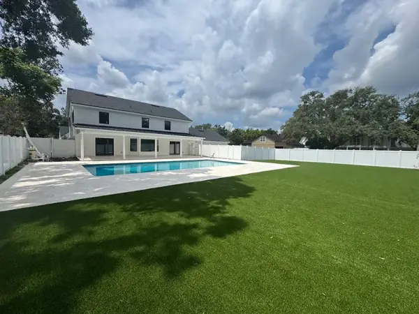 Backyard Turf and Paver Installation in Orlando