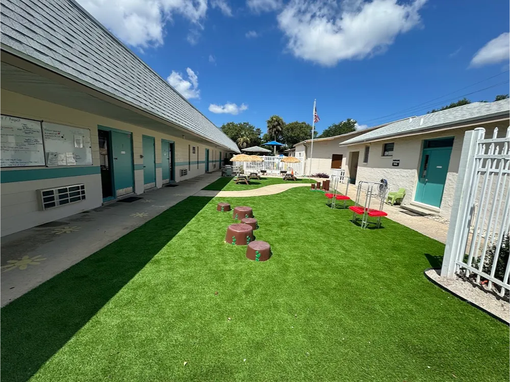 Artificial Turf Playground